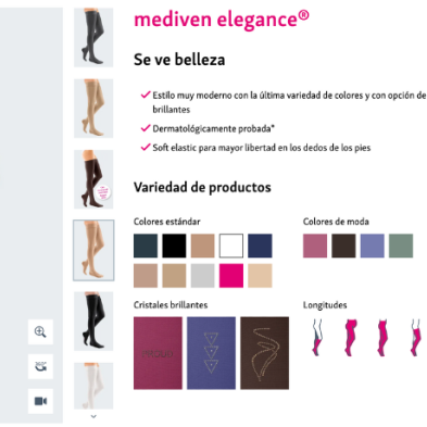 Mediven Elegance: Compresión Médica con Estilo y Eficacia