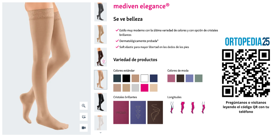 Mediven Elegance: Compresión Médica con Estilo y Eficacia