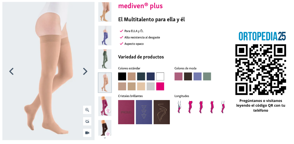 Mediven Plus: Resistencia y Eficacia en Compresión Médica